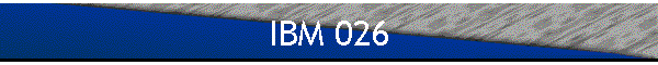IBM 026